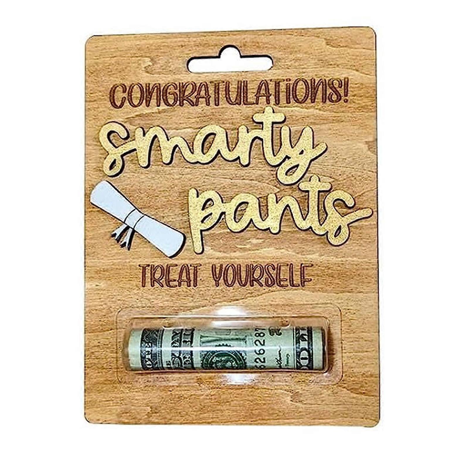 NEW UPGRADE Creative Converting Congrats Grad Card Money Card Holder for Gifting Cash