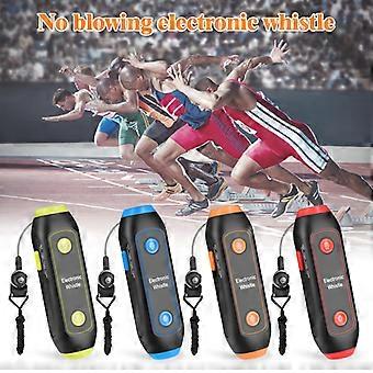 Electronic Whistle Handheld Electric Whistle with Lanyard SOS Light Flashlight for Coaches Referees P.E. Teacher