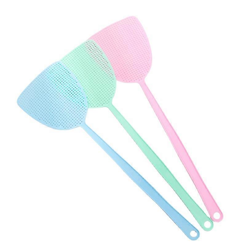 Fly SwatterPlastic Fly Swat Insect Mosquito Wasp Pest Control 6Pcs,Multi-Colors)