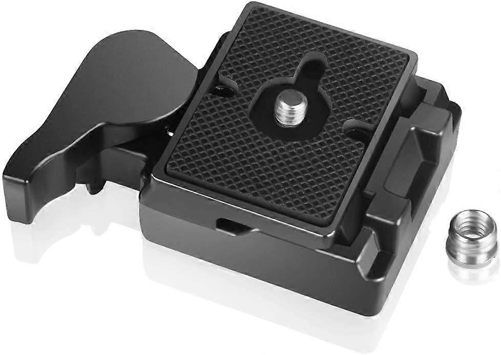 Camera Quick Release Plate 323 - QR Adapter Compatible with Manfrotto 323 RC2 System
