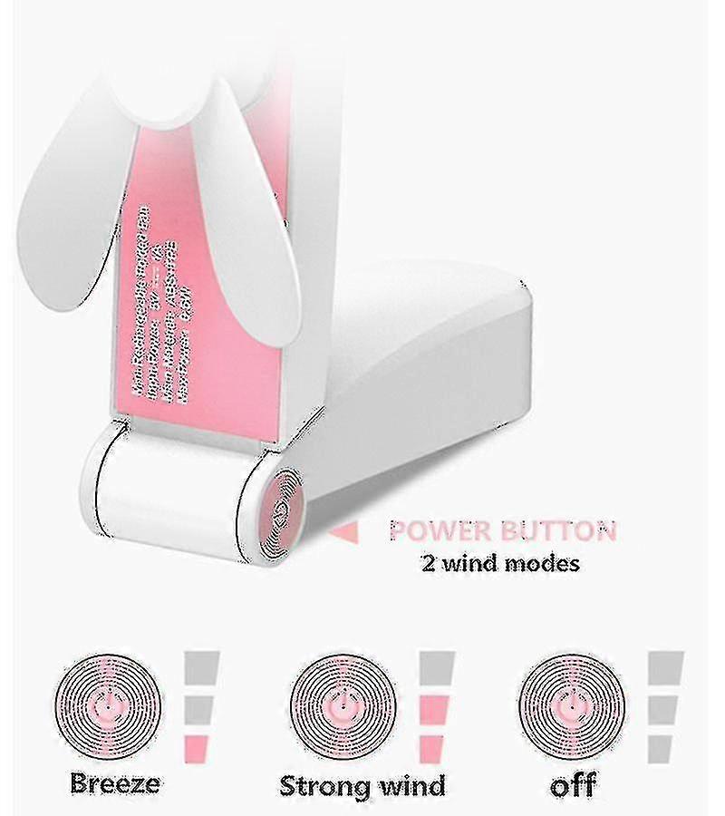 Usb Mini Folding Fan Electric Portable Handheld Small Windmill Creative Charging Home Appliances