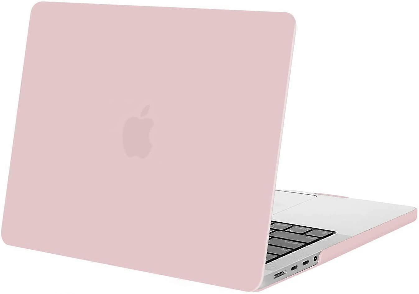 Rose Quartz Compatível com MacBook Pro 14 polegadas Case 2021 2022 Release A2442 M1 Pro / M1 Max com Liquid Retina XDR Display Touch ID, Protective Plas