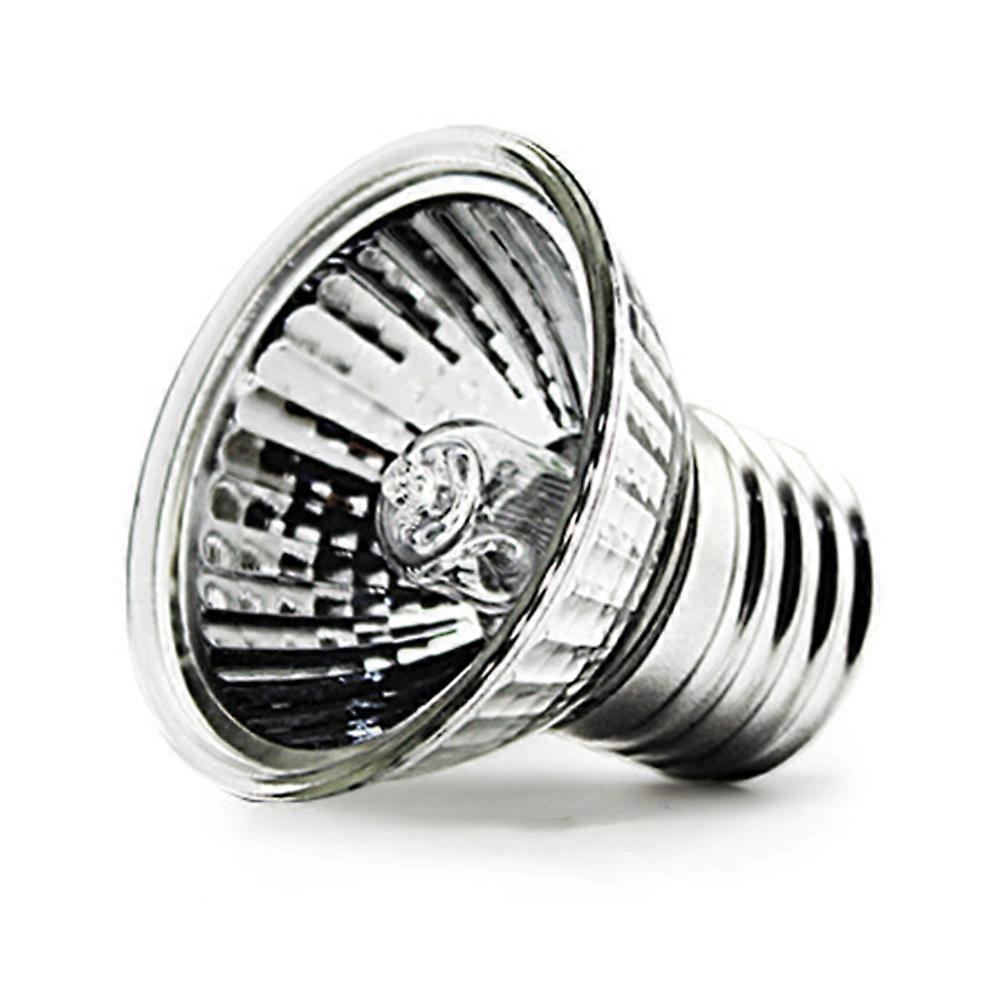 Reptile Heat Lamp Rotating Reptile Light Bracket with Clamp UVA/UVB Heating Lamp Bulb 25W/50W/75W for Turtle Lizards Snake Plants