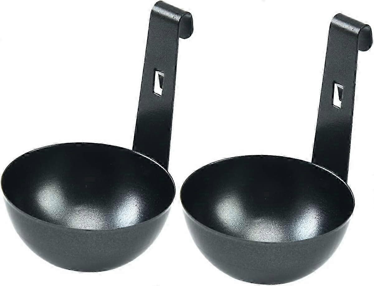 Poached Egg Cups, 2pcs Egg Boiler Microwave Cookware Egg Steamer