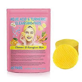 40-160 pezzi Curcuma Kojic Pastiglie esfolianti Strumento per il viso Cura del viso Tw 80 pezzi