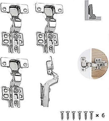 110 Degree Standard Hinges With Lmell Damper Self Closing Mechanism Hinge For Kitchen