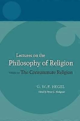 Hegel: Luentoja uskonnonfilosofiasta