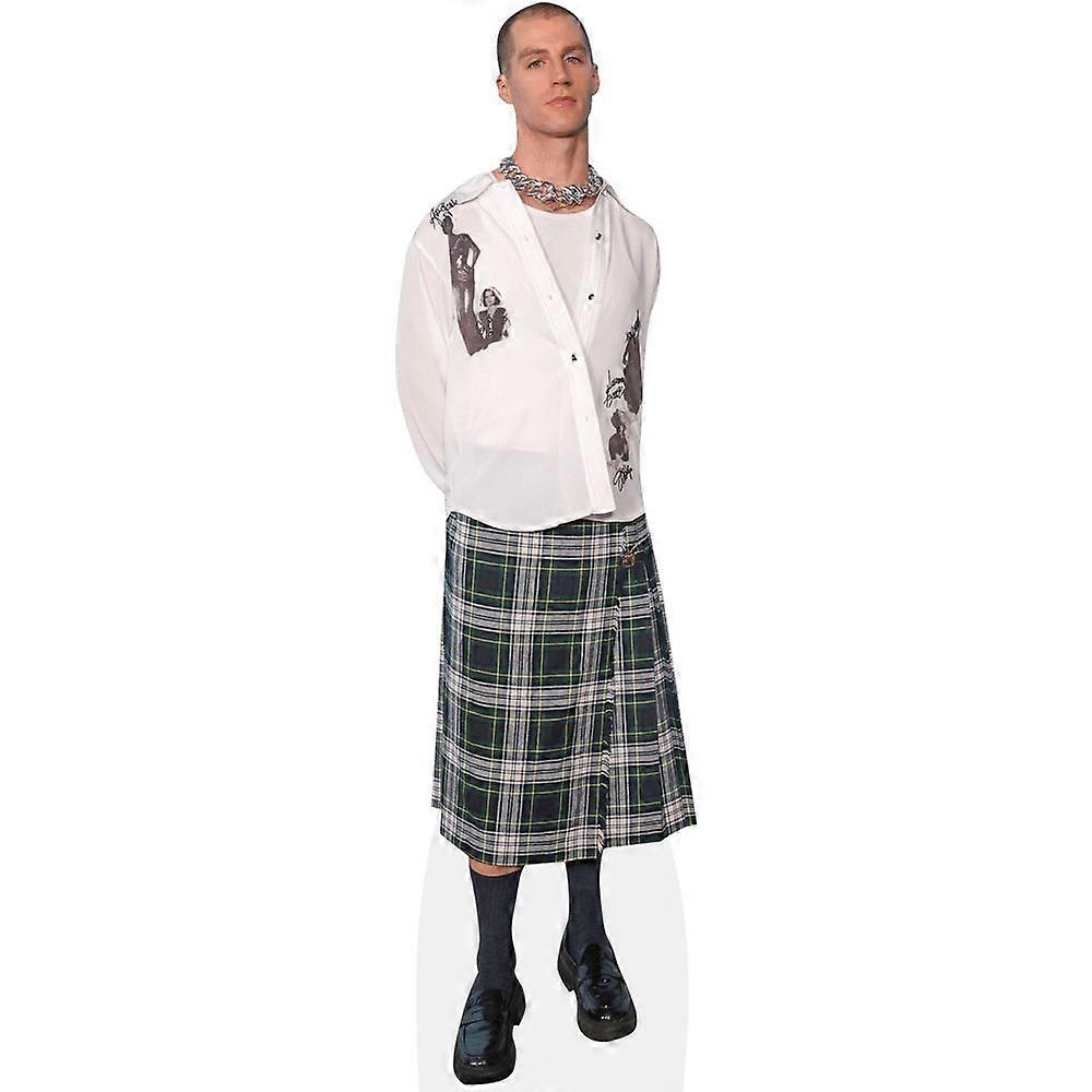 Patrick Livesey (Kilt) Cardboard Cutout (lifesize OR mini size). Standee. Stand Up.