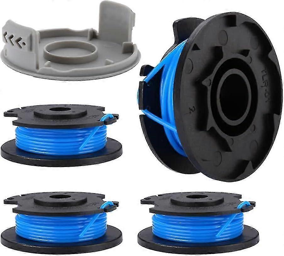 Filo di bobina per Ryobi One+ RAC124 AC14RL3A OLT 24V 40V Trimmer Parti di ricambio (4 pezzi)