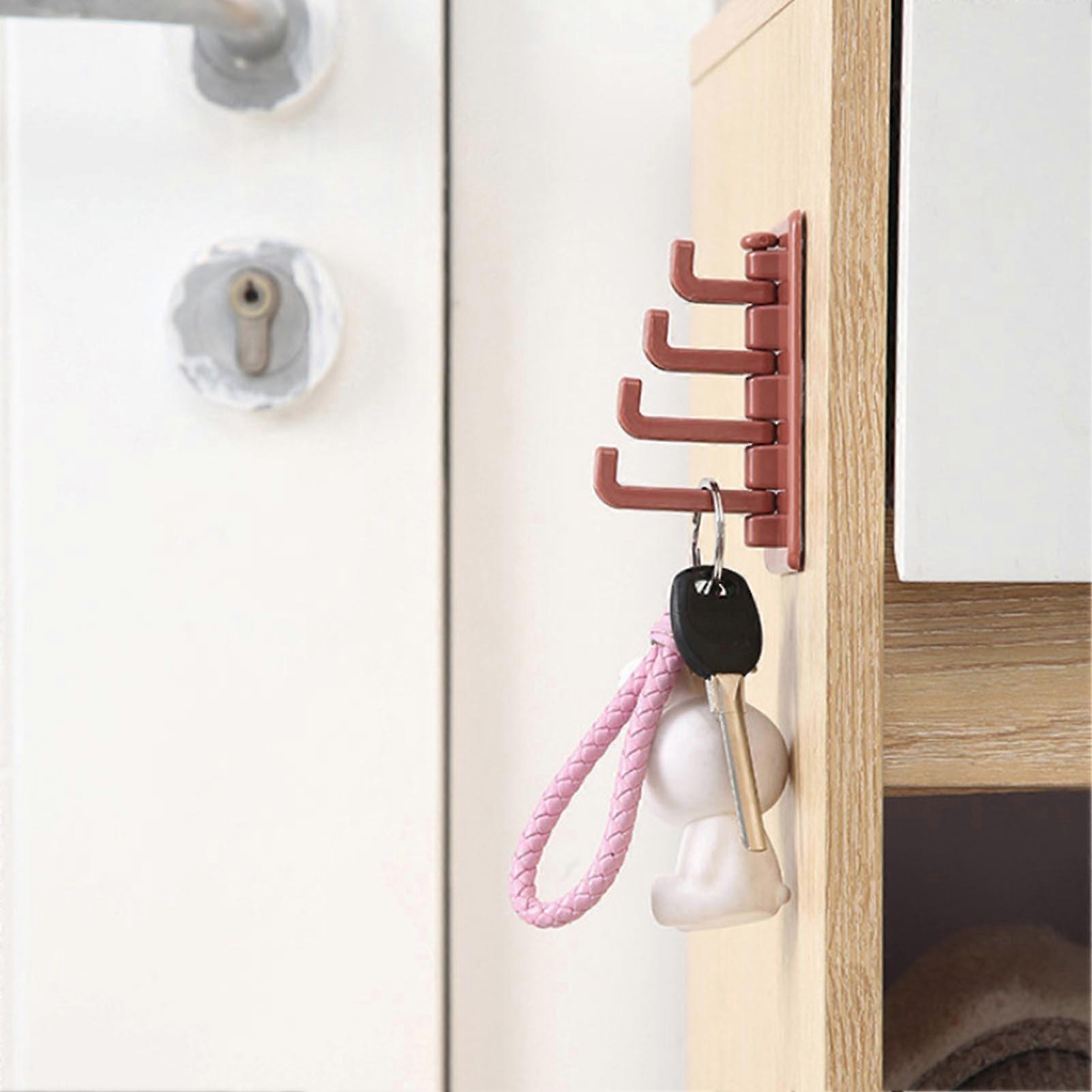 Adhesive Wall Firm Paste Multipurpose Long Lasting Hanging Sticky Hooks for Dormitory Kitchen Bathroom