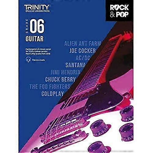 Trinity Rock & Pop 2018 gitarr Grade 6 - Trinity Rock & Pop 2018 (noter)