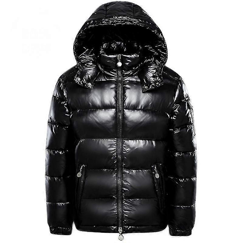 男性用スタイリッシュショートダウンジャケットレディースカップルコート