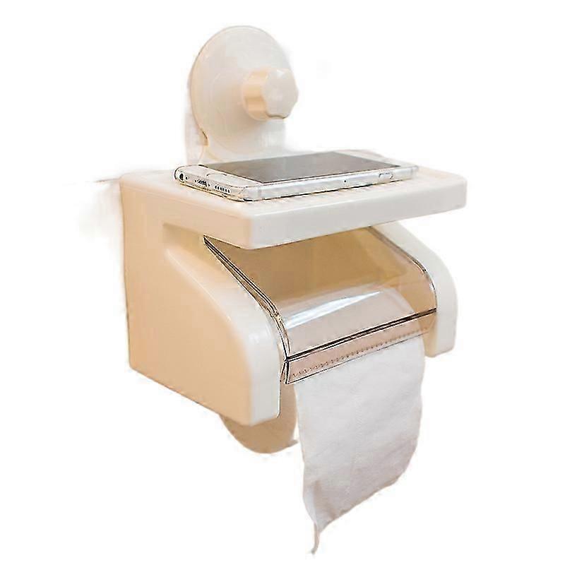 حامل لفافات ورقية مقاوم للماء للحمام، رف مناشف ورقية