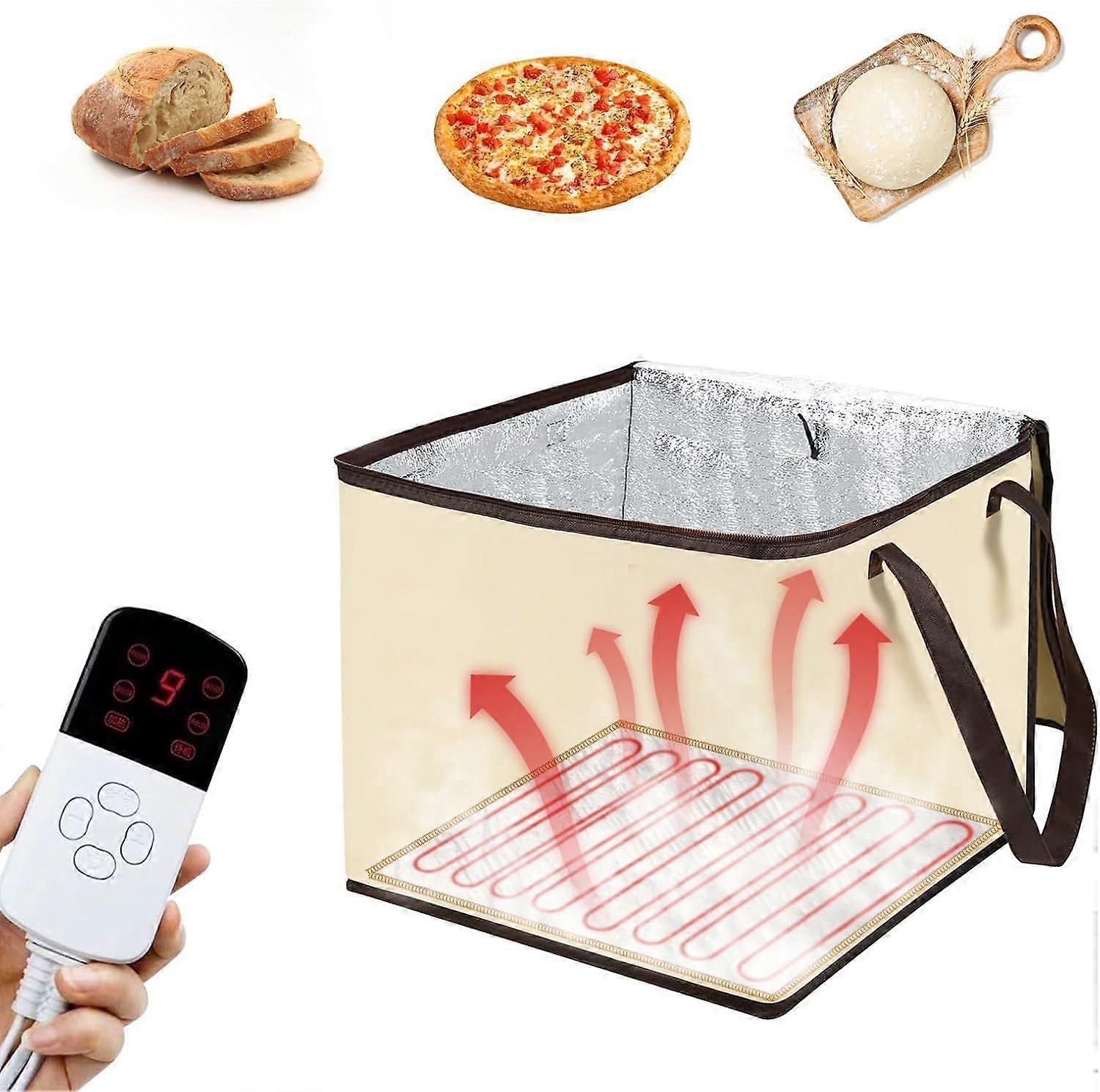 Temperature-Controlled Dough Proofer - Multi-Use Fermentation Box for Bread/Yogurt