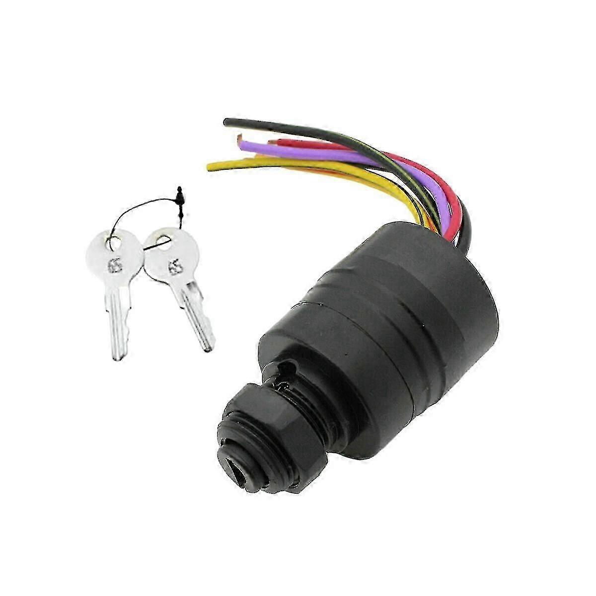 For Mercury Outboard Ignition Key Switch 6 Wire Replaces 17009a2 Outboard Mp41070-2-jy