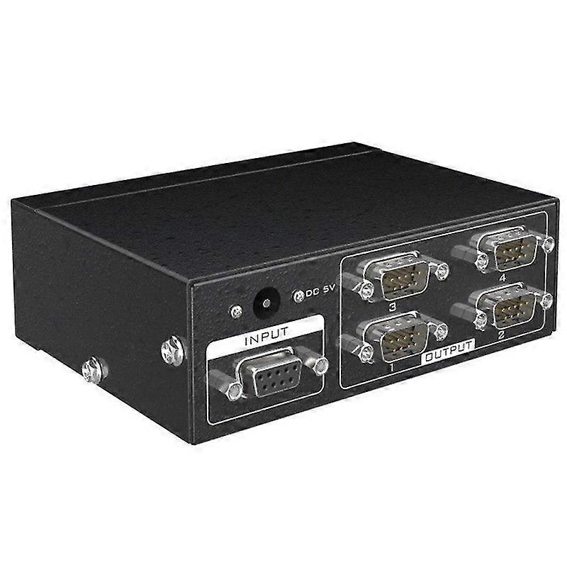 موزع RS232 تسلسلي نشط MT-RS104 من 1 إلى 4 موزع RS232 ثنائي الاتجاه من 4 إلى 1 مزود بالطاقة