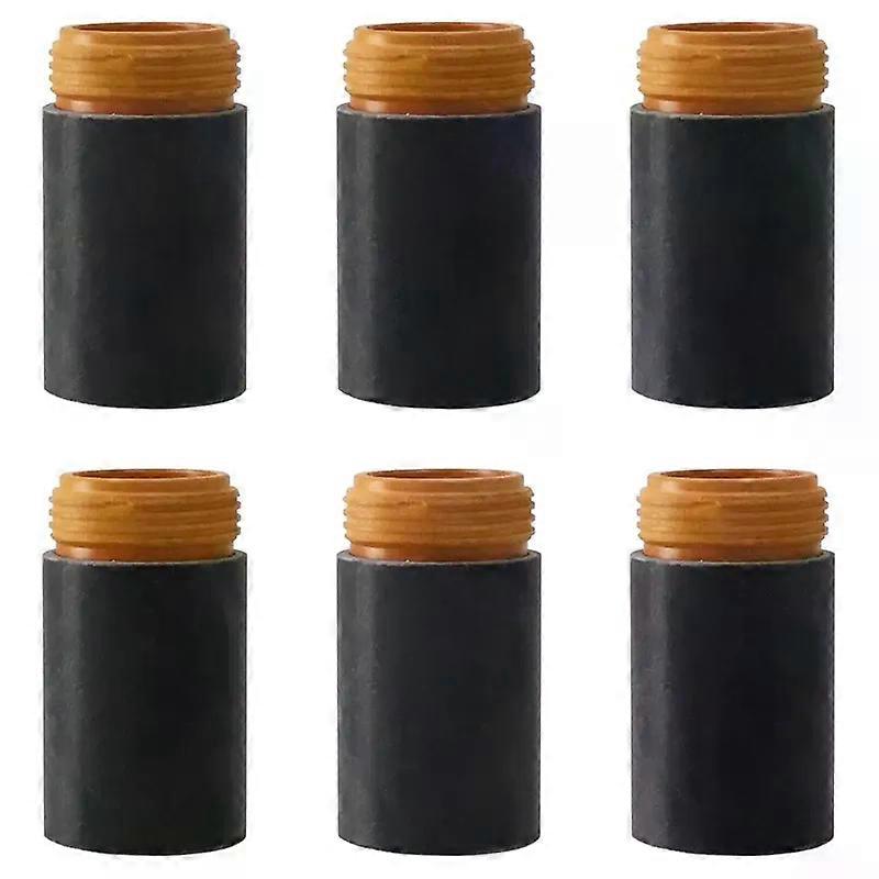 6Pcs 220854 Retaining Cap Plasma Consumable Fit For 45XP/65/85/105 Cutting Torch