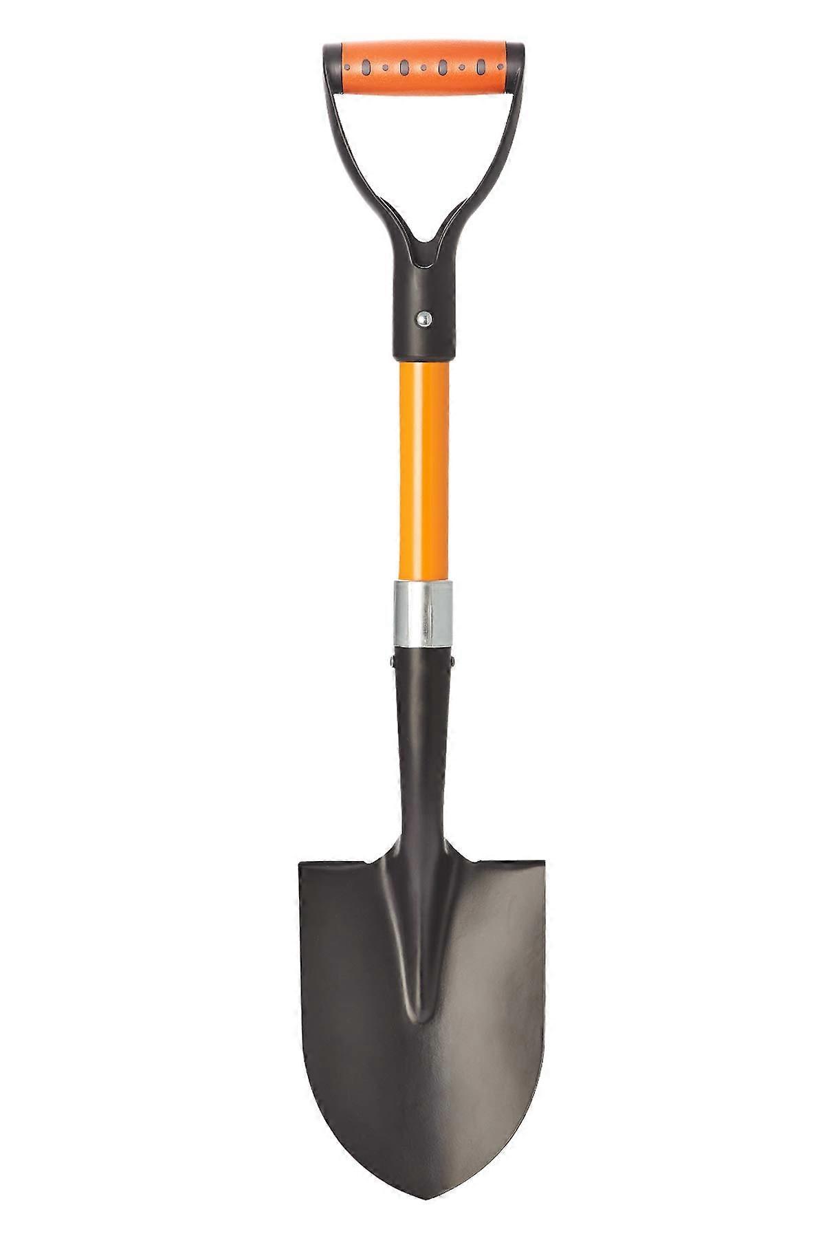 28" Kids Garden Shovel with Ergonomic D-Handle for Small Hands - Lightweight Steel Tool for Gardening and Outdoor Play