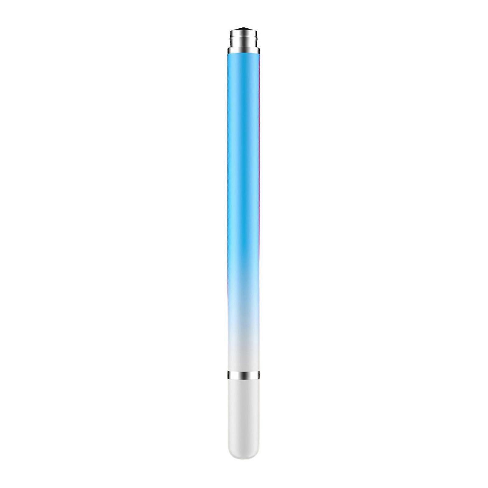 Tablet Stylus Sensitive Gradient Color Transparent Disc Nib Widely Compatible Precise Smooth Writing Non-slip Capacitive Touch Screen Stylus Pen