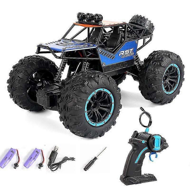 1:18 Rcカー電気ラジオリモコンカーバギーオフロードコントロールトラックLEDライト付き男の子のおもちゃ子供用