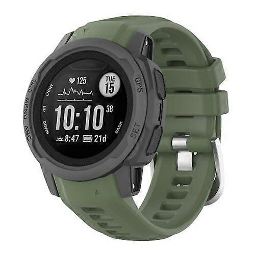 For Garmin Instinct 2S Silicone Watch Band