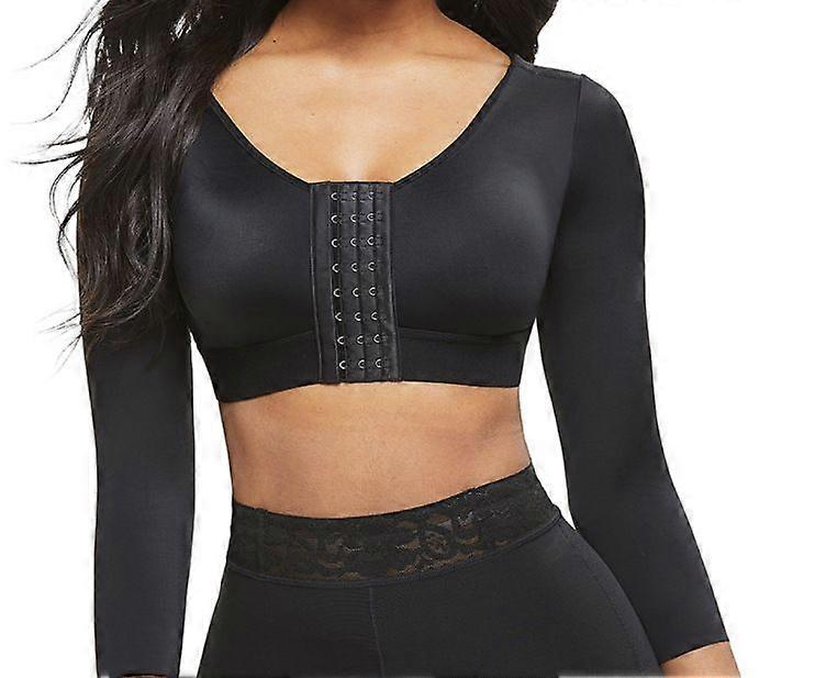 Γυναικεία 3/4 σουτιέν συμπίεσης διαμορφωτών βραχιόνων μανικιών, μεταχειρουργική στάση διορθωτή δεξαμενής Top