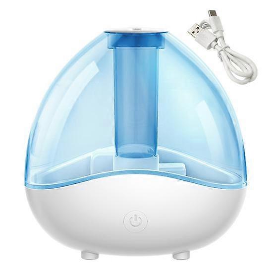 Ultrasonic Mist Humidifier 1.5L Quiet Air Humidifiers with Light Rotatable Desk Humidifiers Essential Oil Diffuser for Baby Nursery Office Plants