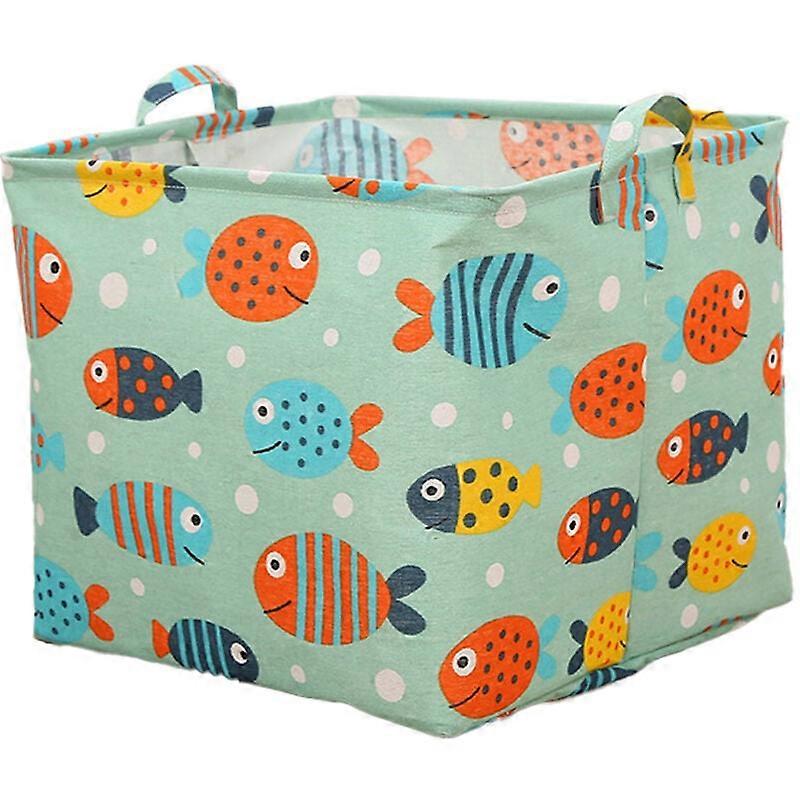 Rectangular Storage Basket For Toilet Hallway, Fabric Storage Container Lightweight Durable With Stylish Design