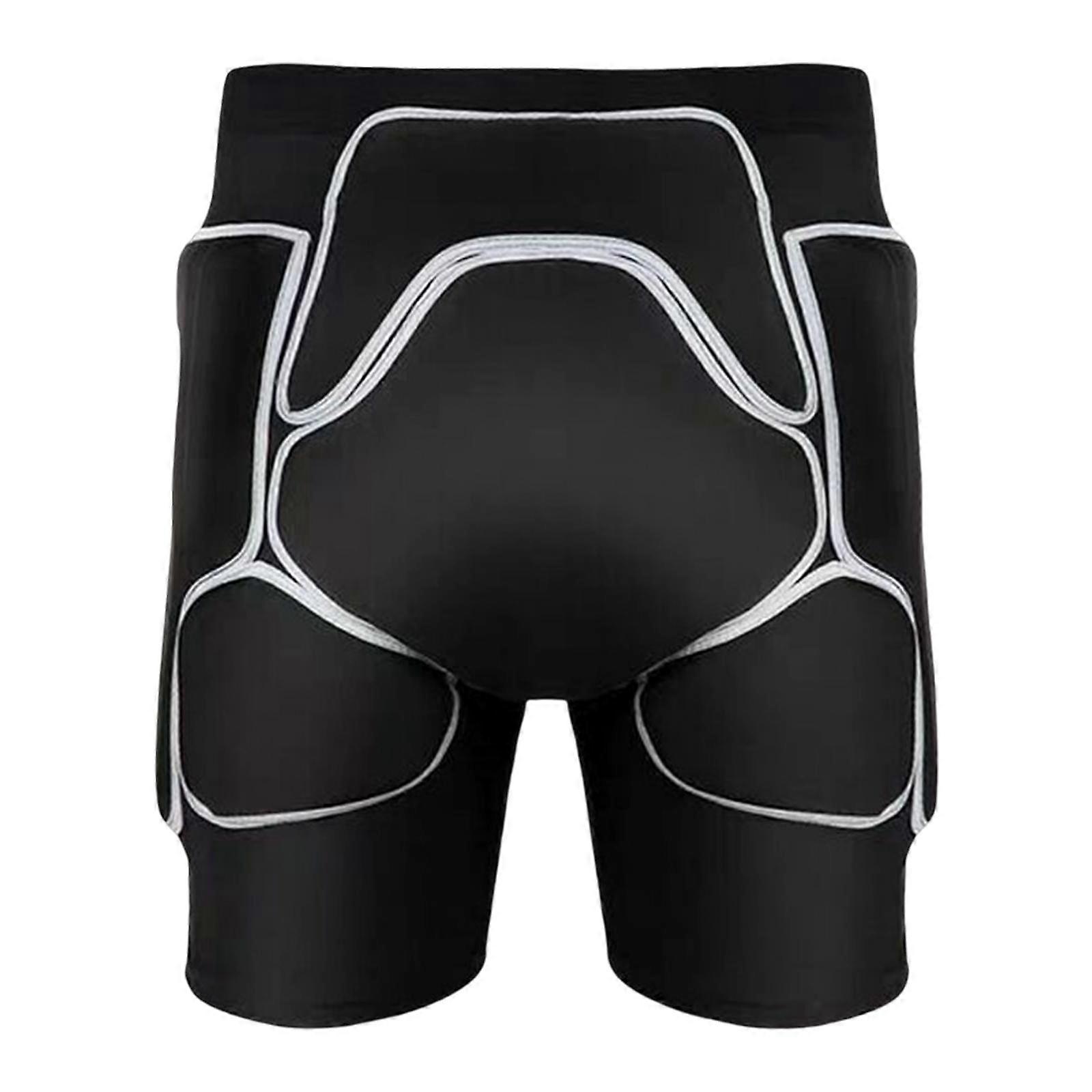 Unisex Protective Padded Shorts for Snowboard,Skate and Ski,3D , and Tailbone