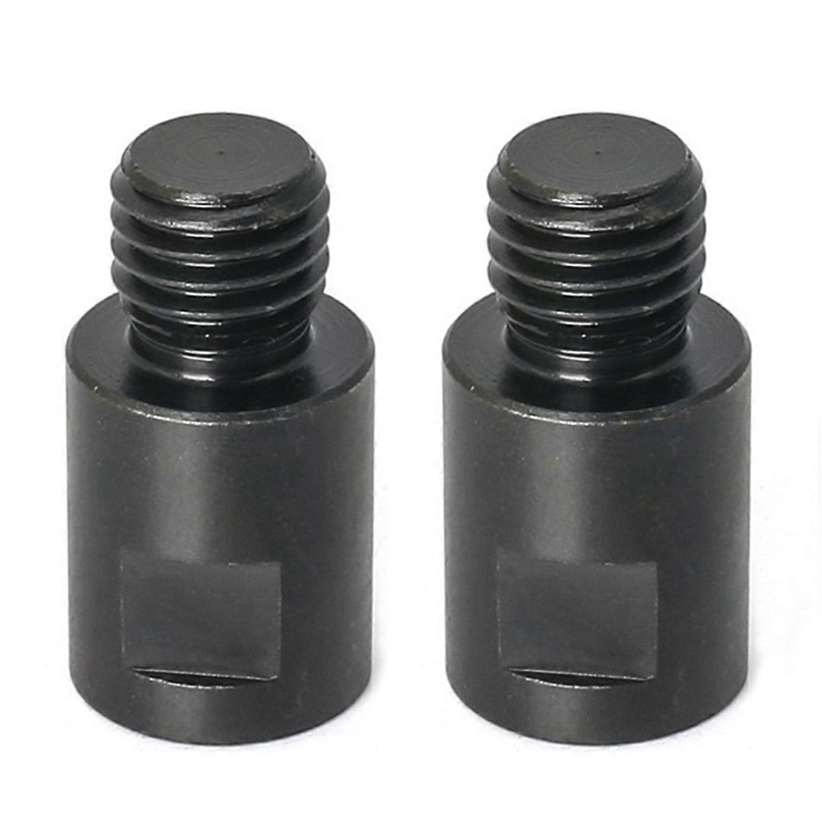 2pcs M14 à 5/8 pouce-11 adaptateur meuleuse d’angle convertisseur de fil adaptateur connecteur d’arbre pour diamant C
