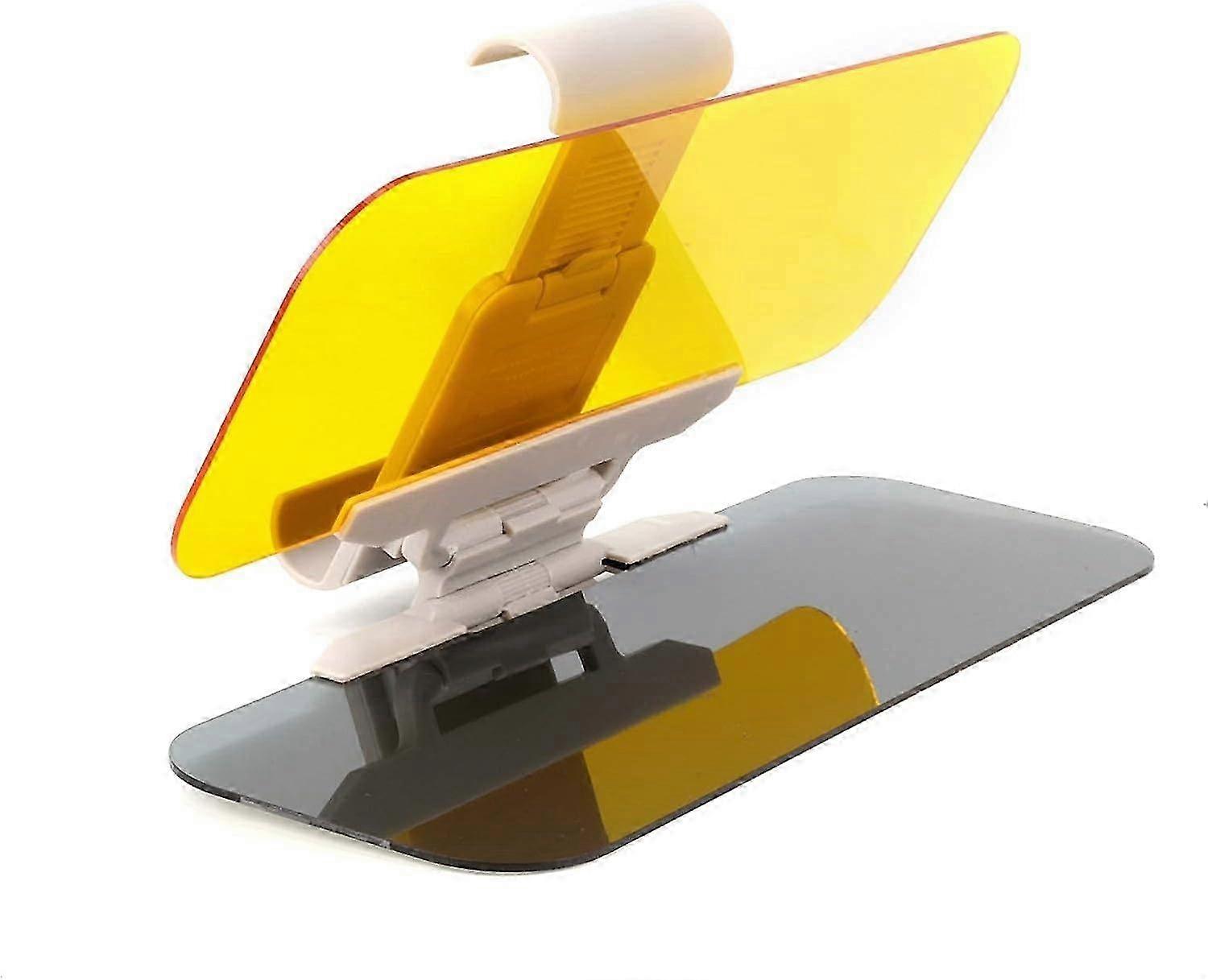 Universal Car Visor Extender: Day and Night Transparent Anti - Glare Windshield Visor