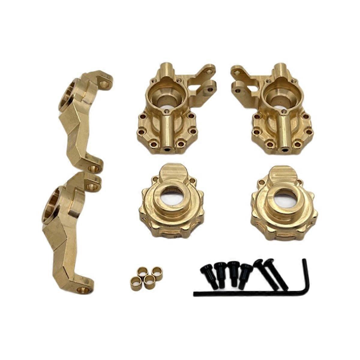 RC Car Upgrade Brass Front Bridge Cup C Seat Kit
