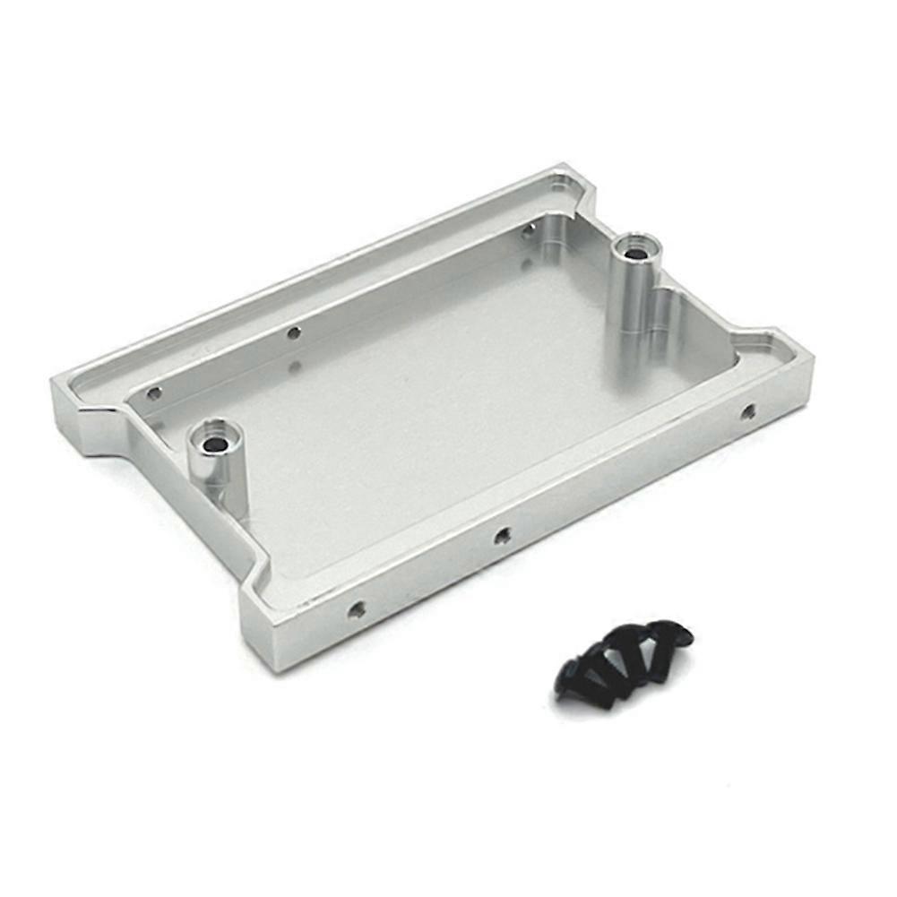 RC Car Upgrade Rear Tail Plate Kit for 1/12 MN99S Silver