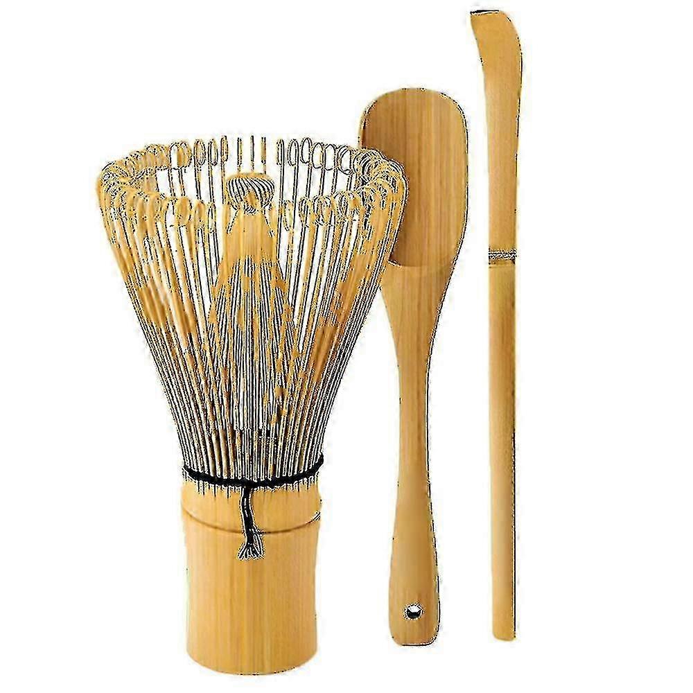 Cuchara de batidor de matcha de bambú japonés Té tradicional