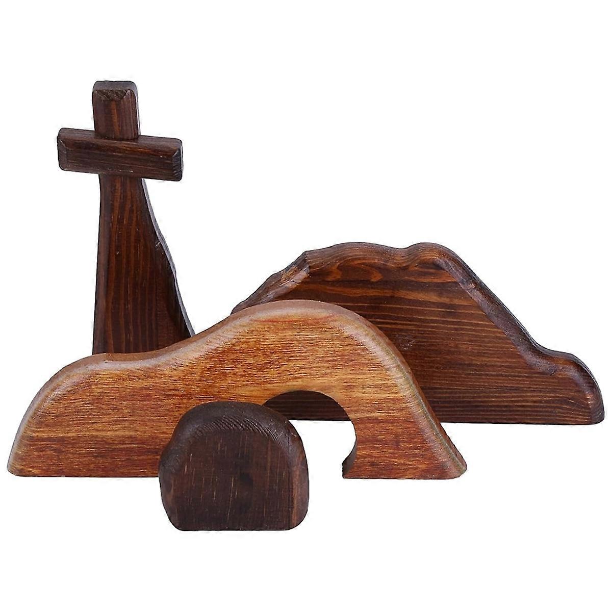 The Empty Tomb Easter Scene and , Easter Home Figurine Ornament
