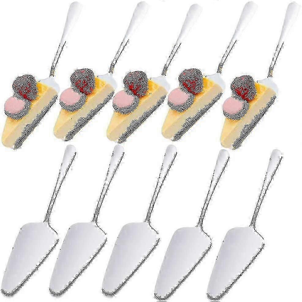 10pcs Cake Server,stainless Steel Cake Knife For Kitchens,restaurants
