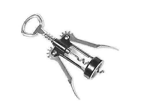 Winged Corkscrew Wine Bottle Opener Manual Handheld Design with Ergonomic Grip for Easy Cork Removal
