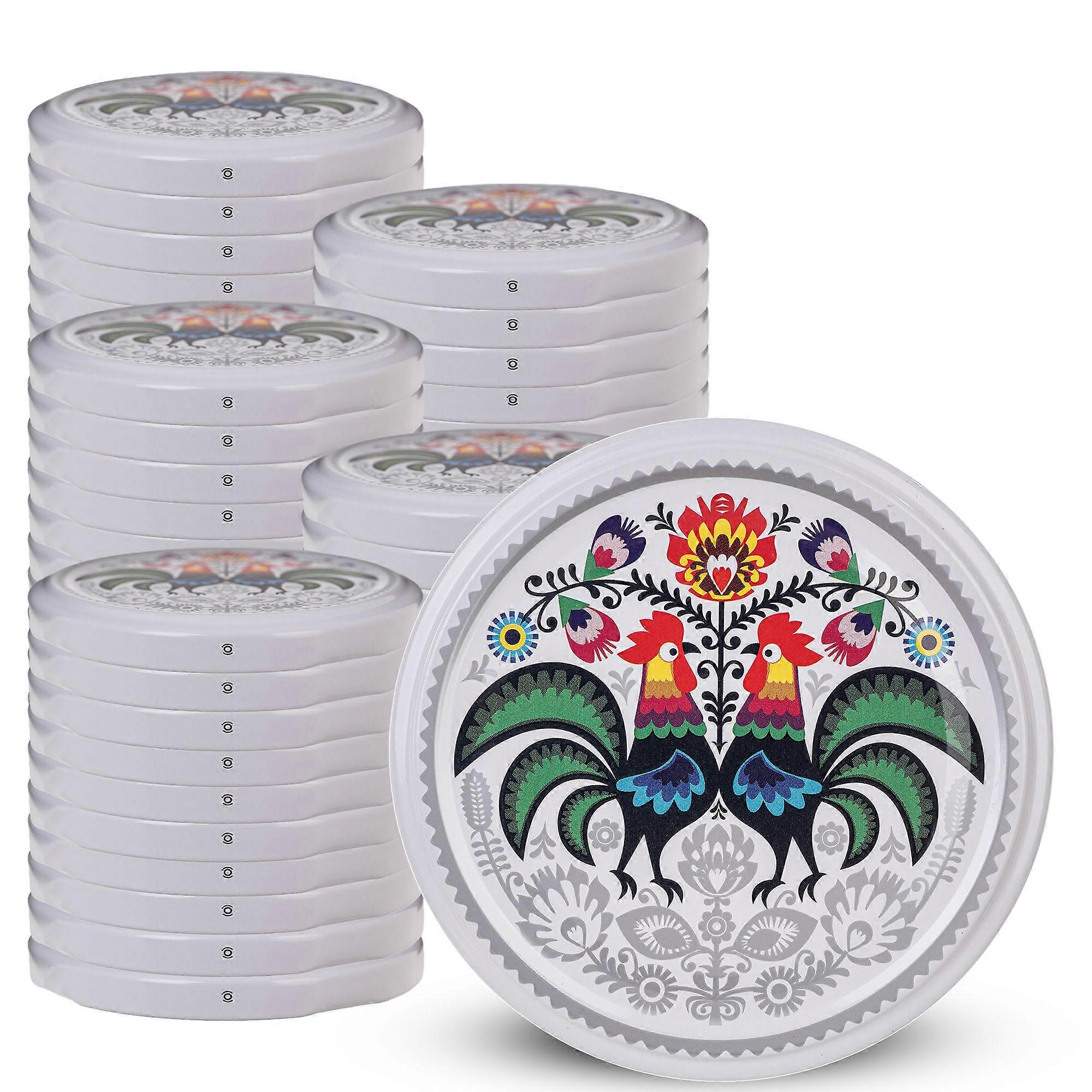 KADAX 10x Tapas de tarro fi 82 Tapas de tarros Tapas conservas