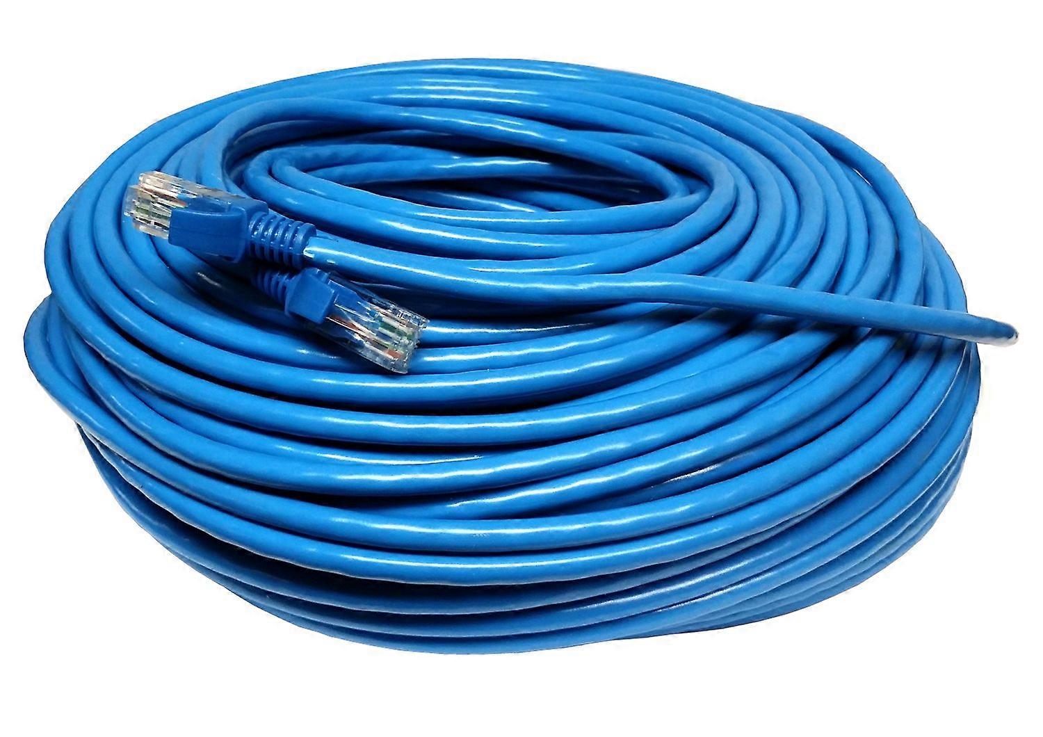 200FT RJ45 CAT6 Ethernet Patch Cable - High-Speed Network LAN Cable, Flexible Design, Compatible with 10/100/1000 Mbps