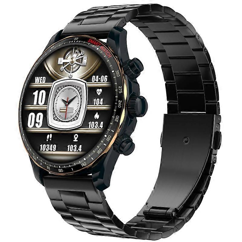 Smart Watches for Men,1.43" AMOLED Display Fitness Watch IP68 Waterproof Activity Tracker Smartwatches Compass Compatible with Android and iOS Devices