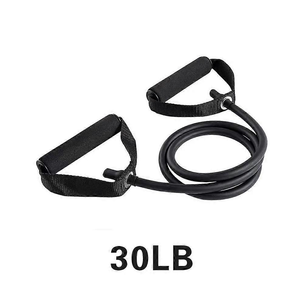 5 Levels Elastic Band Yoga Pull Rope Elastic Gym Fitness Exercise Tube Band With Handles For Home Workouts Strength Training