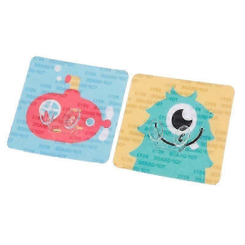 Cartoon Plug Hook Wall Self Adhesive Storage Power Cord Sticking Hook Random