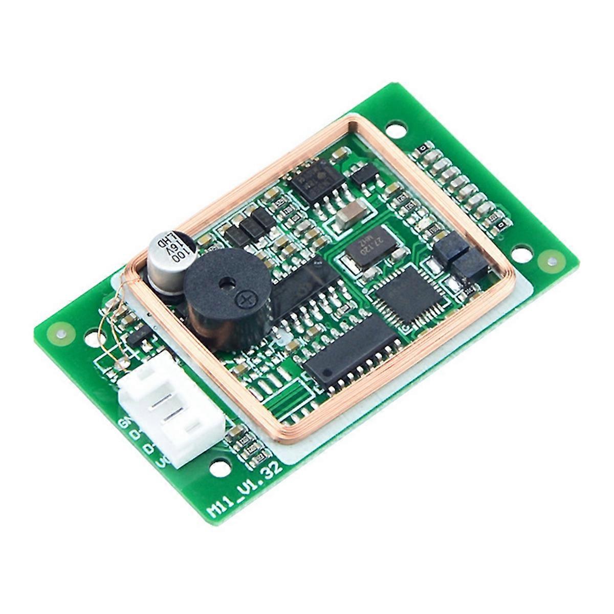 USB RFID Reader Module ID Card+IC Card Reader 13.56Mhz 125Khz Smart Card Reader RS232 Support Window Linux System