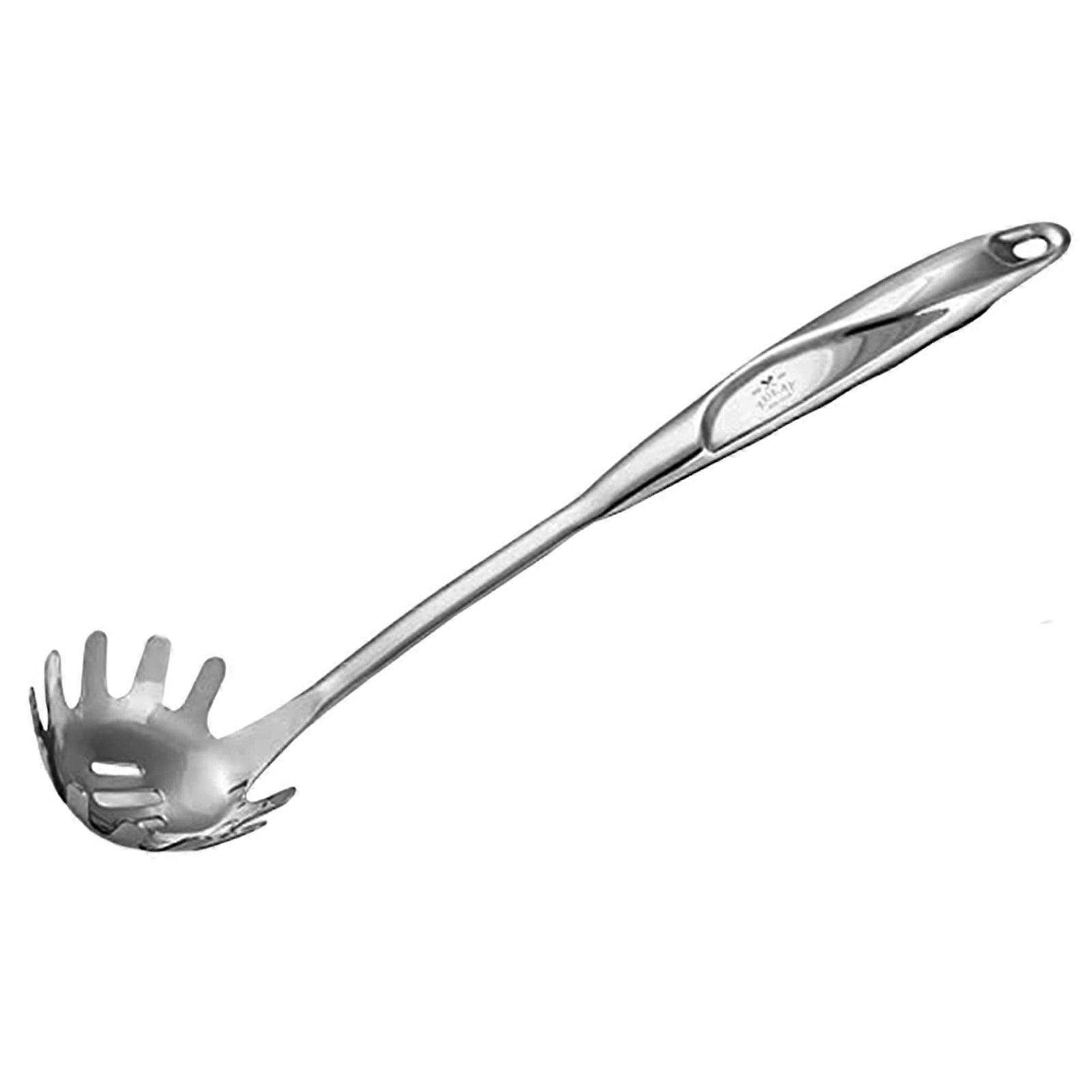 S Shape Kitchen Pasta Spoon Hollow Out Design Slotted Spoons