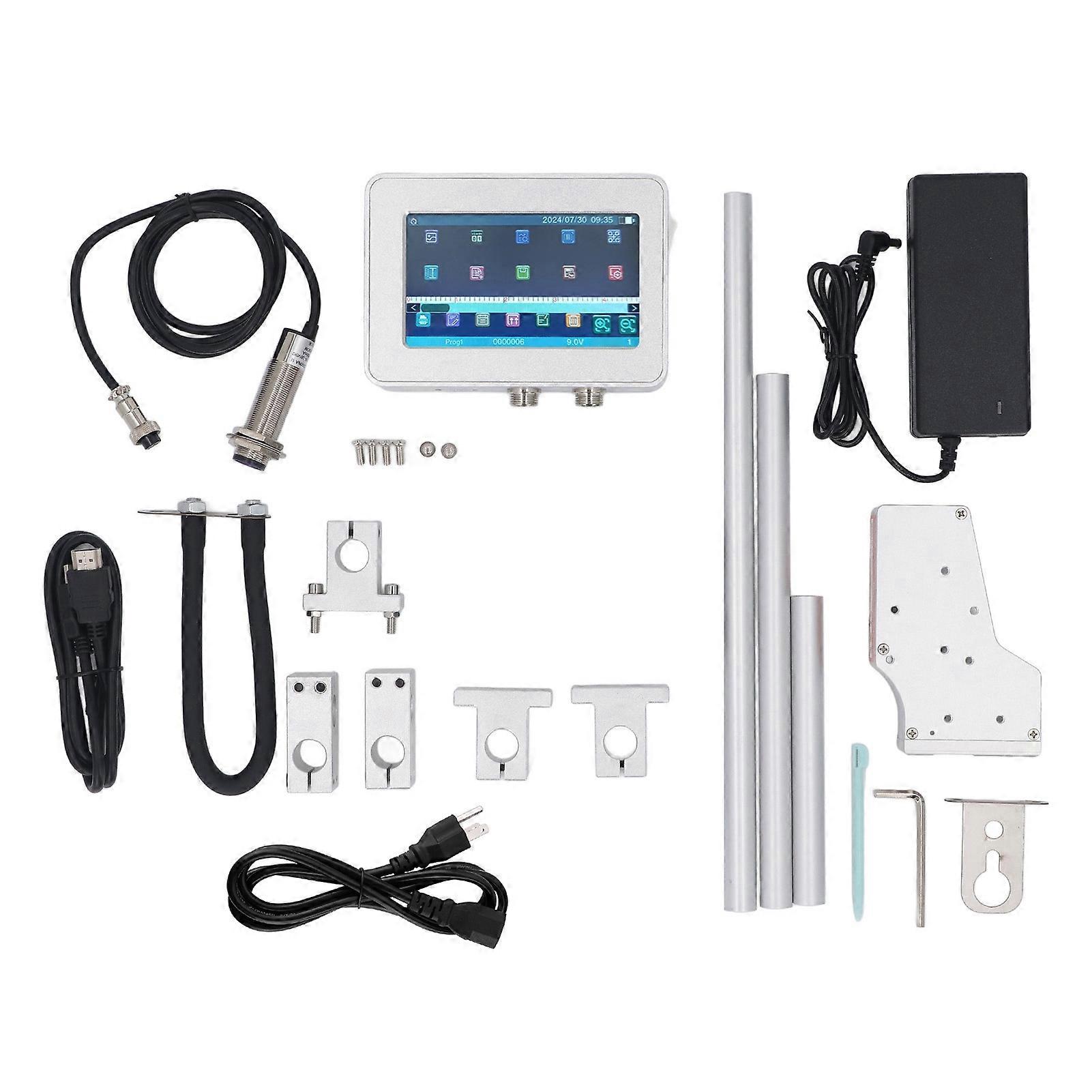 Online Inkjet Printer 12.7mm HD Touch Screen Date Batch Number Barcode Automatic Coding Machine for Production Line