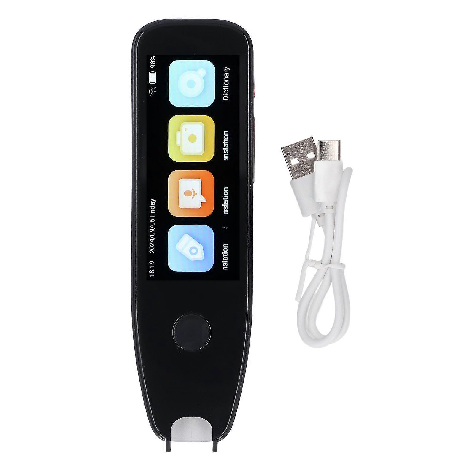 Reading Offline Online 3.46 Inch IPS Screen 134 Support Portable Smart Scan Reader Pen 2 Way Instant Language Translator