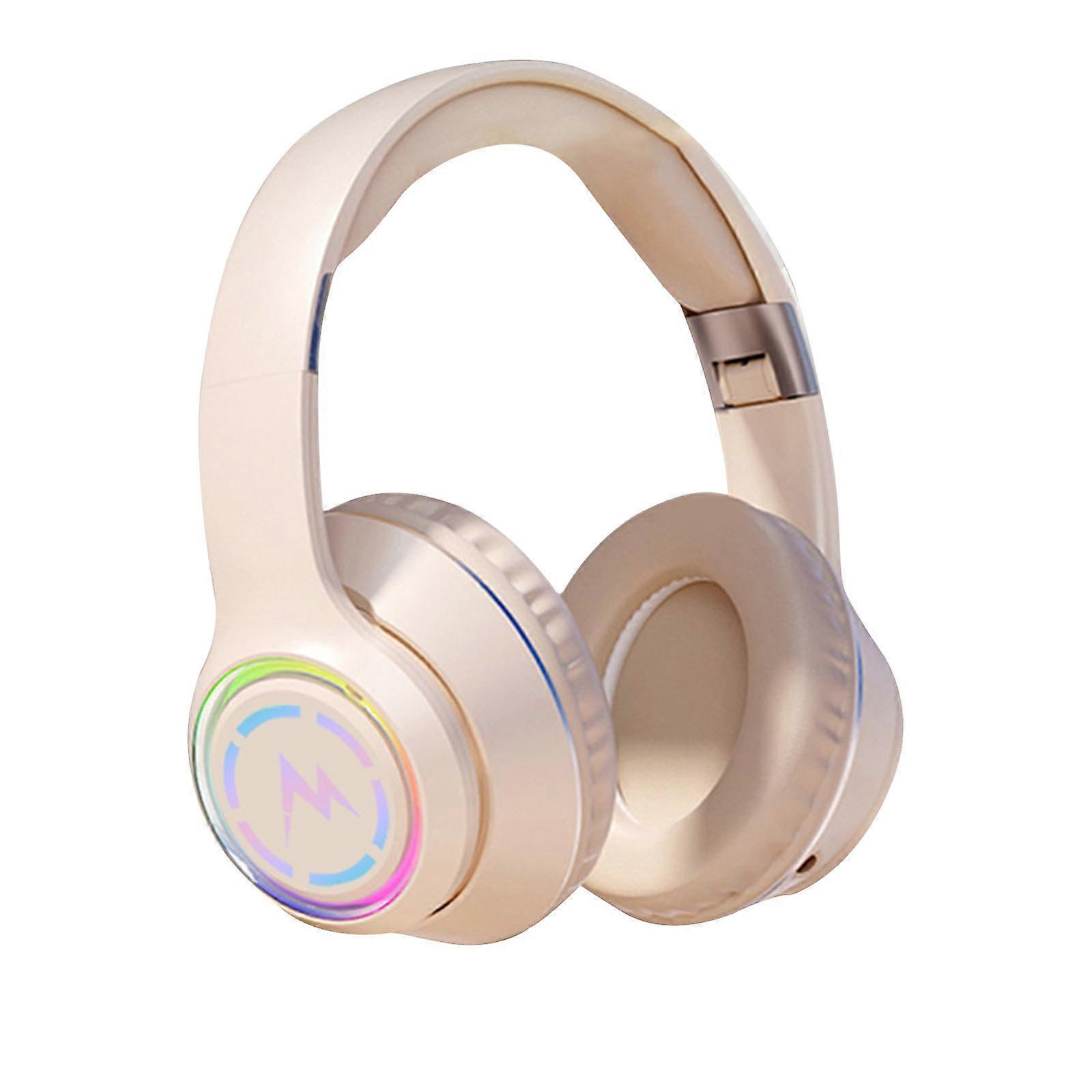 Fully Compatible Gaming Headset Stereo Surround Sound With Built-in Microphone Foldable Headphones Suitable For Laptops PCs And Smartphones Four