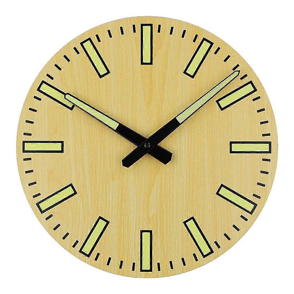 Home Office Decoration Swing Luminous Wall Clock Digital