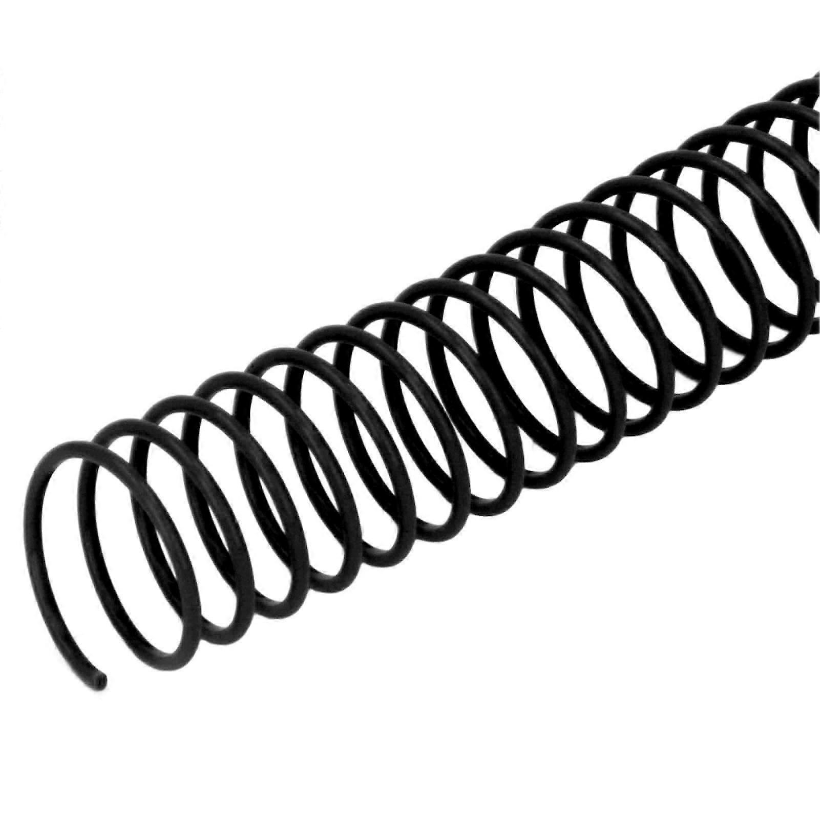 10Pcs Spiral Binding Coil Large Capacity Spine Comb 29mm Inner Diameter 30 Holes Set Kit