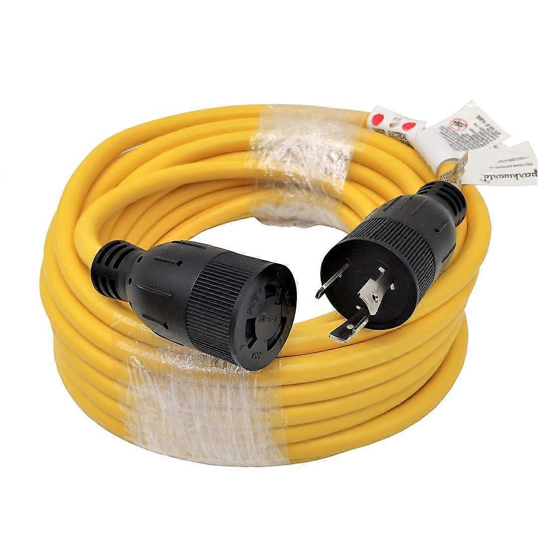 NEMA L6-20 Extension Cord, Locking 3-Prong, 20 AMP, 250 Volts, 5000 Watts (36FT)